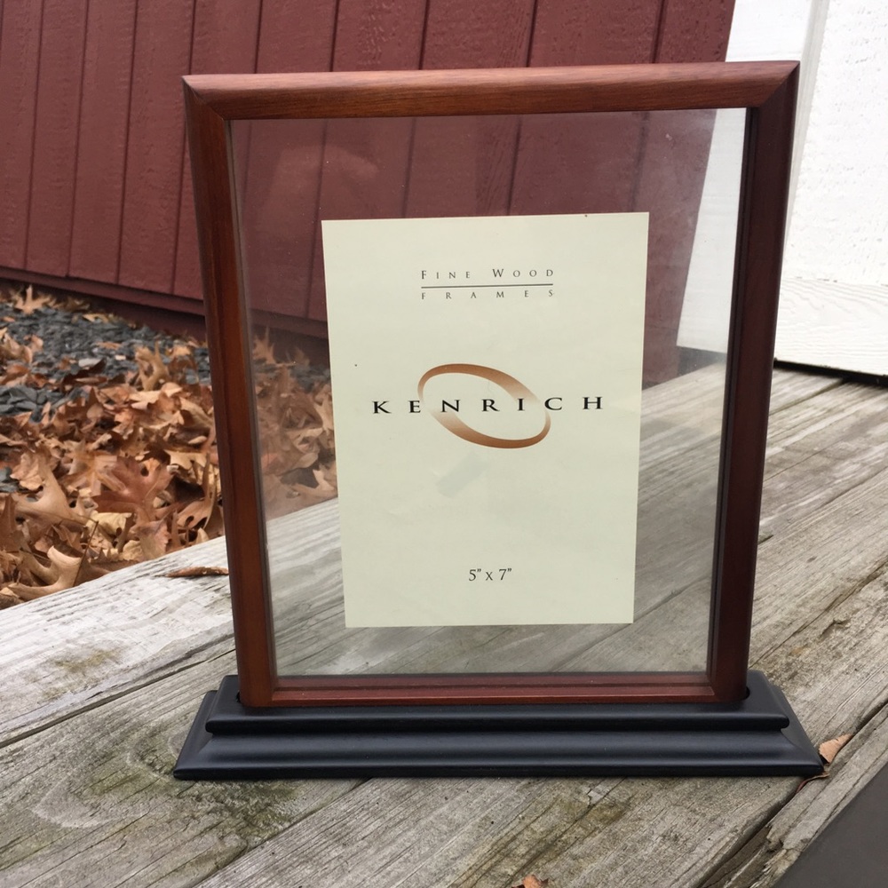 Kenrich fine wood frame 8 x 10 green rosewood